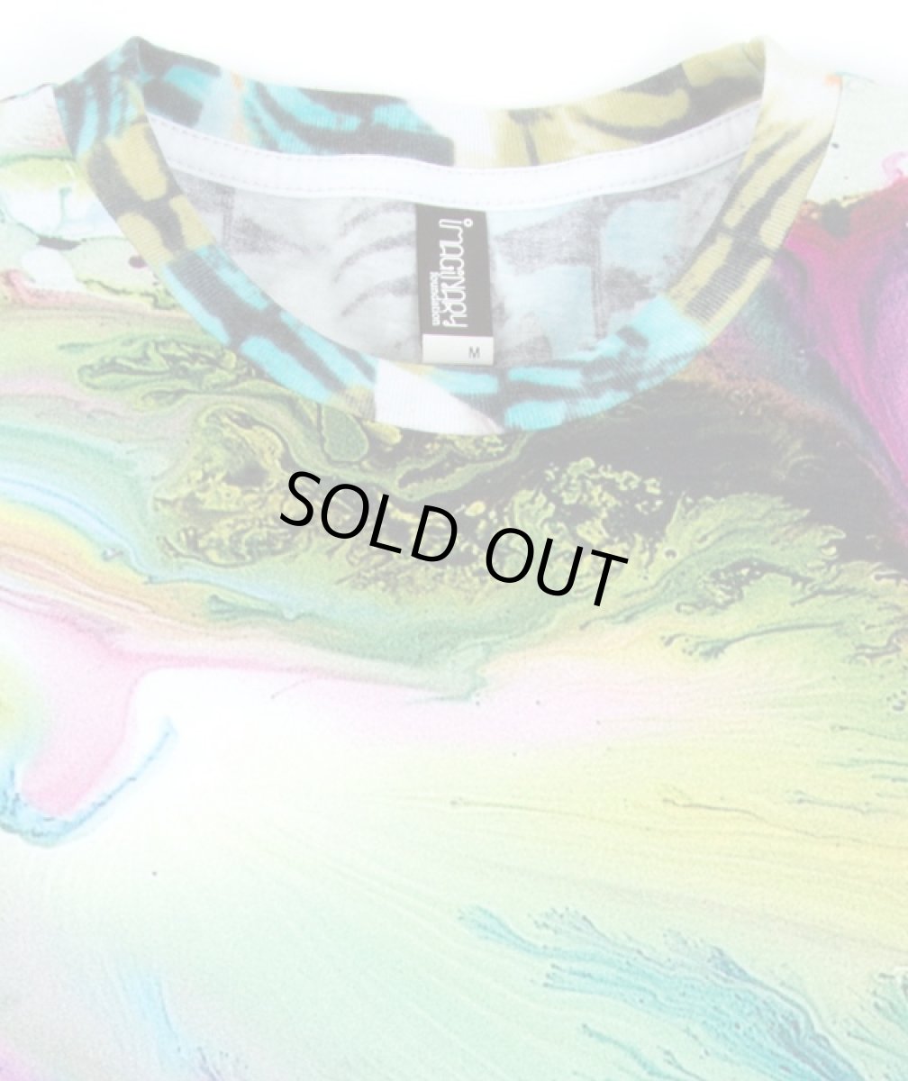 画像4: IMAGINARY FOUNDATION メンズ・パターンクラッシュTシャツ「Pigment Vs Feather」 (4)