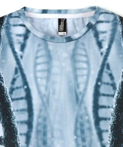 画像1: IMAGINARY FOUNDATION メンズ・サブリメイションTシャツ「DNA Forest」