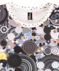 画像4: IMAGINARY FOUNDATION メンズ・パターンクラッシュTシャツ「Concentric Vs Floral Dot」 (4)