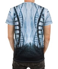 画像2: IMAGINARY FOUNDATION メンズ・サブリメイションTシャツ「DNA Forest」 (2)