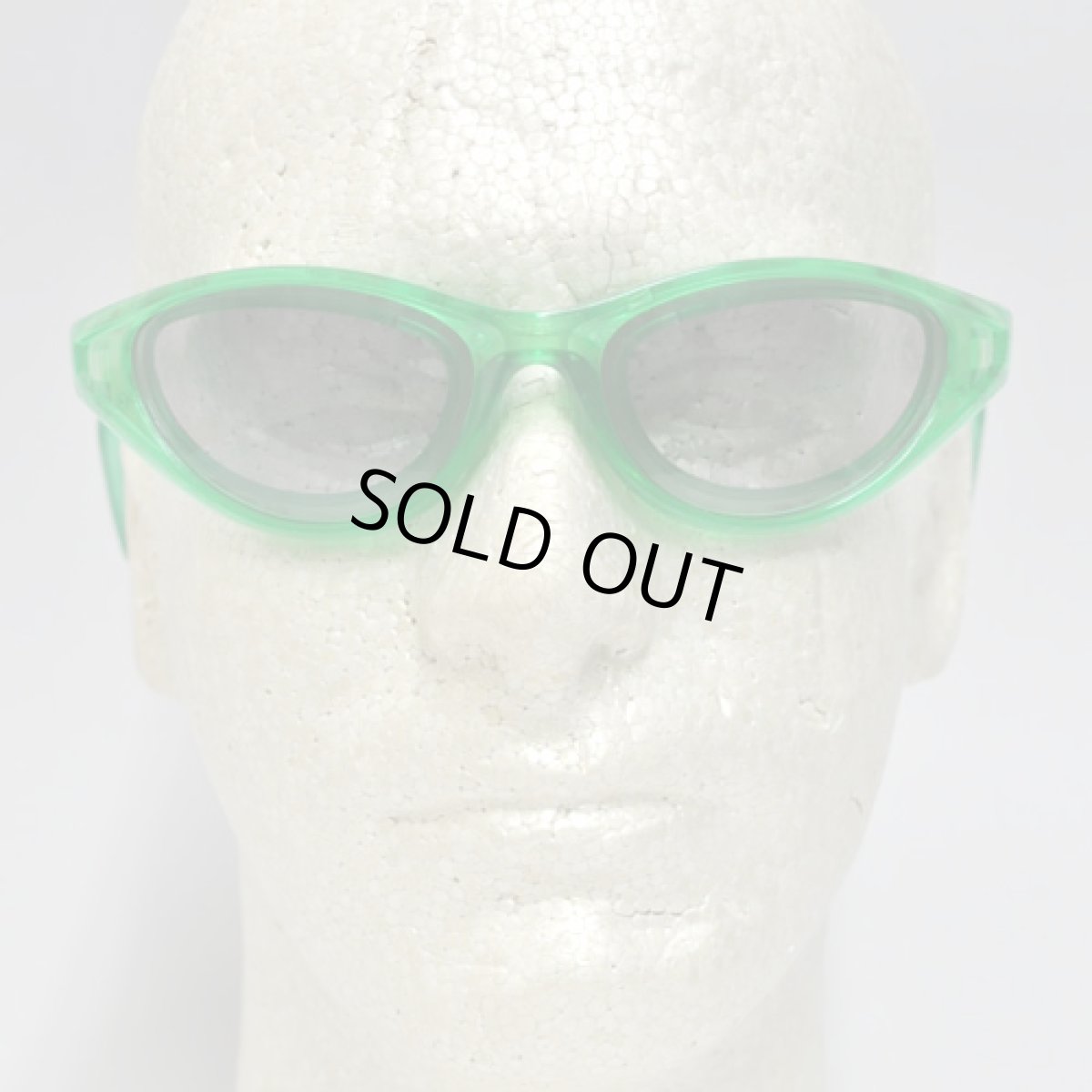 画像2: 光るサングラス/グリーン×スモークレンズ (2)