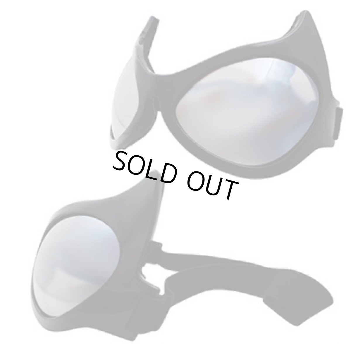 画像3: Elope ゴーグル「CATWOMAN／ブラック×シルバーミラー」 (3)