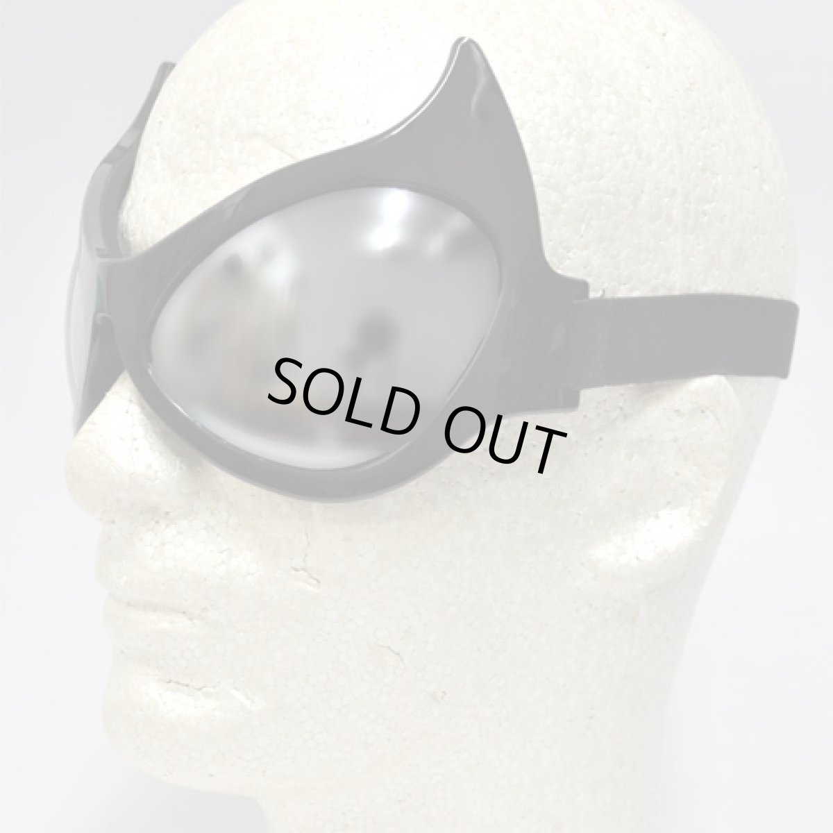 画像2: Elope ゴーグル「CATWOMAN／ブラック×シルバーミラー」 (2)