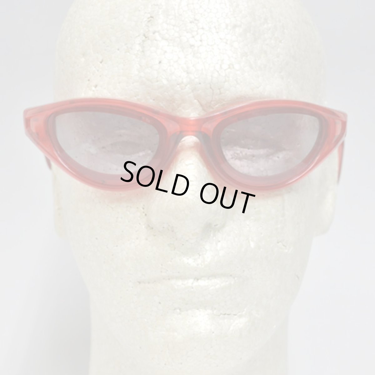 画像2: 光るサングラス／レッド×スモークレンズ (2)