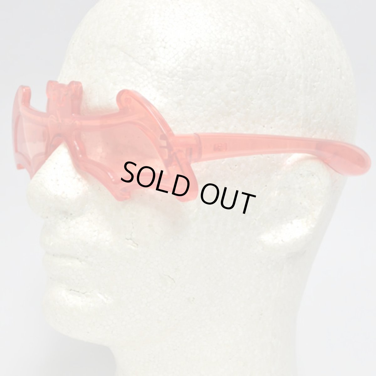 画像2: 光るサングラス「BAT／レッド」 (2)