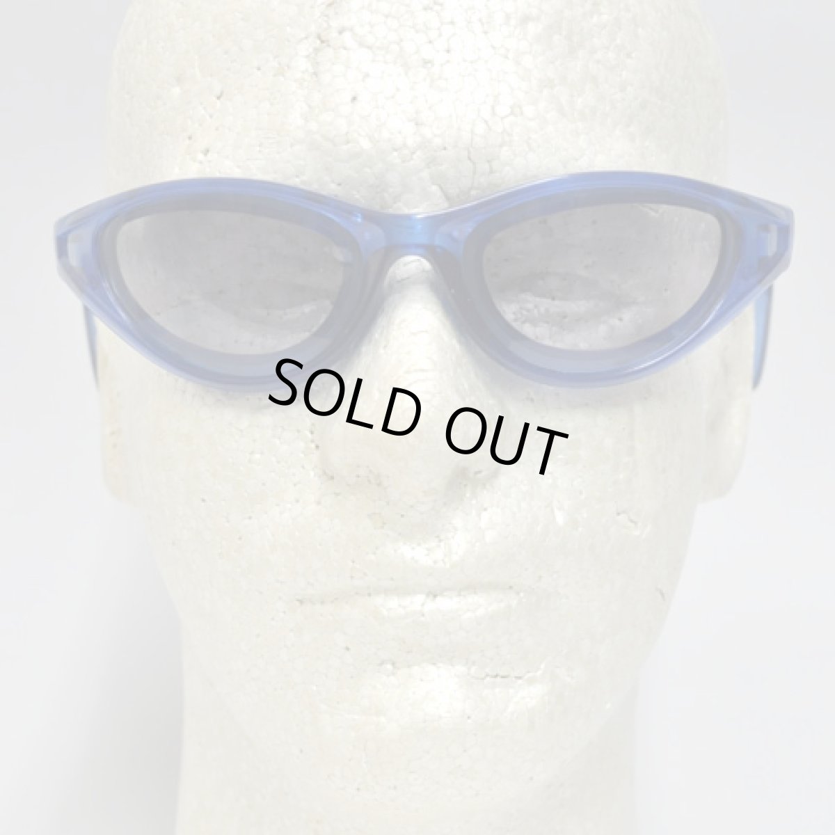 画像2: 光るサングラス/ブルー×スモークレンズ (2)