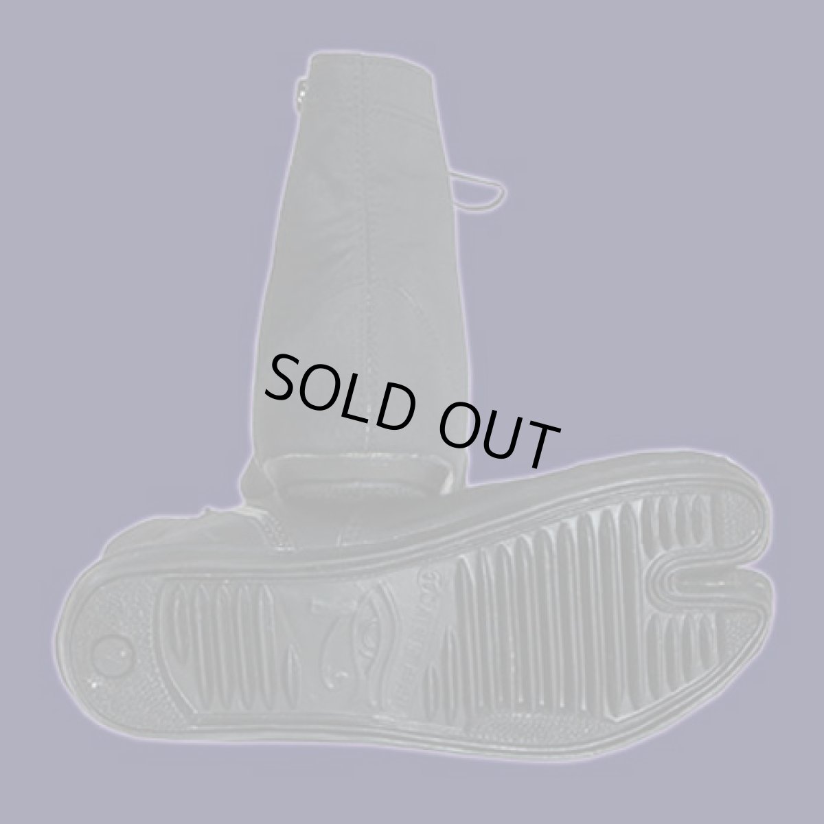 画像4: SPACE TRIBE シューズ「Elf Tabi Boot / Black」(ファスナー付き) (4)