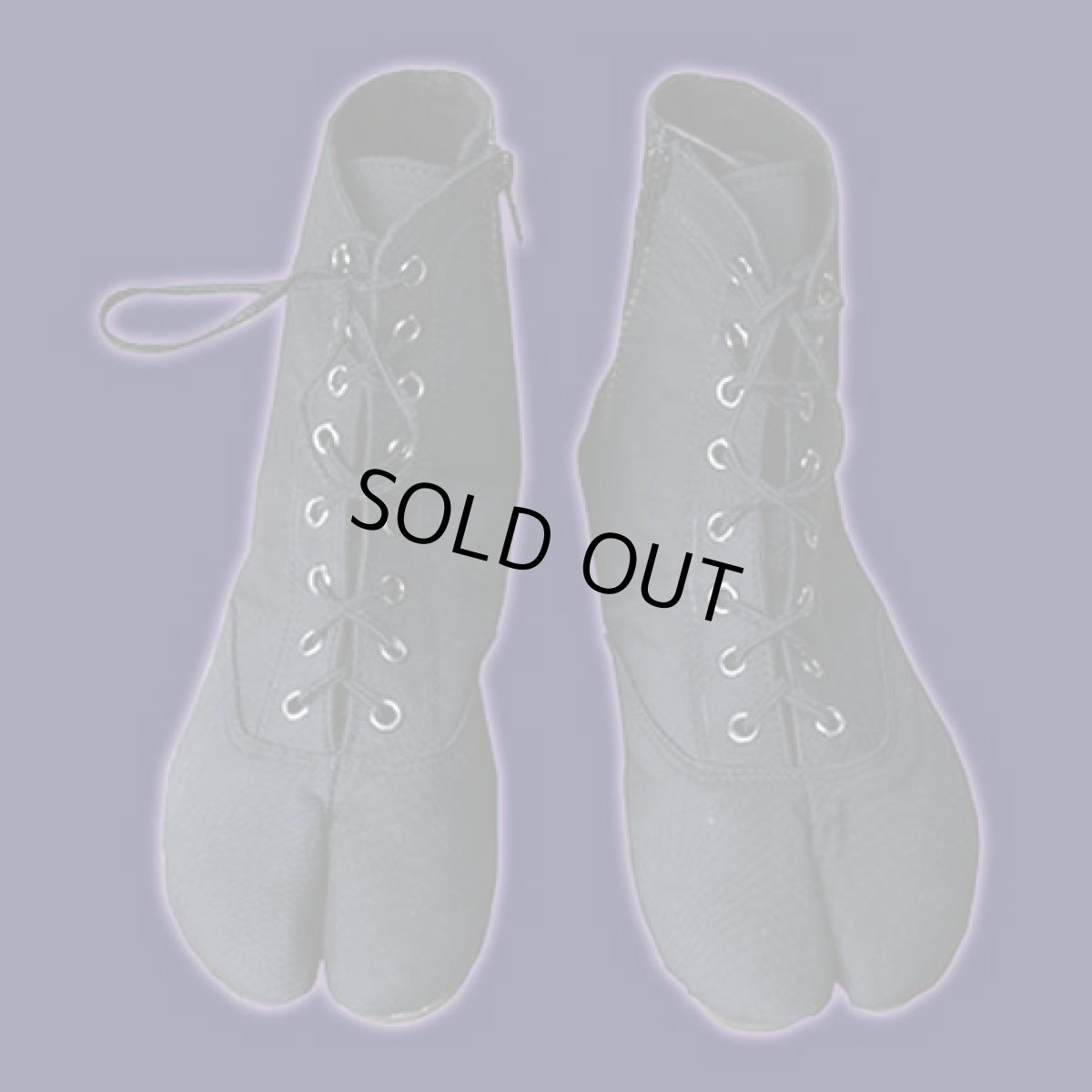 画像3: SPACE TRIBE シューズ「Elf Tabi Boot / Black」(ファスナー付き) (3)