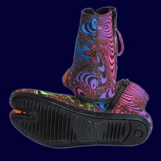 画像4: SPACE TRIBE - シューズ「Ninja Boot / Rainbow Fractal」23cm (4)