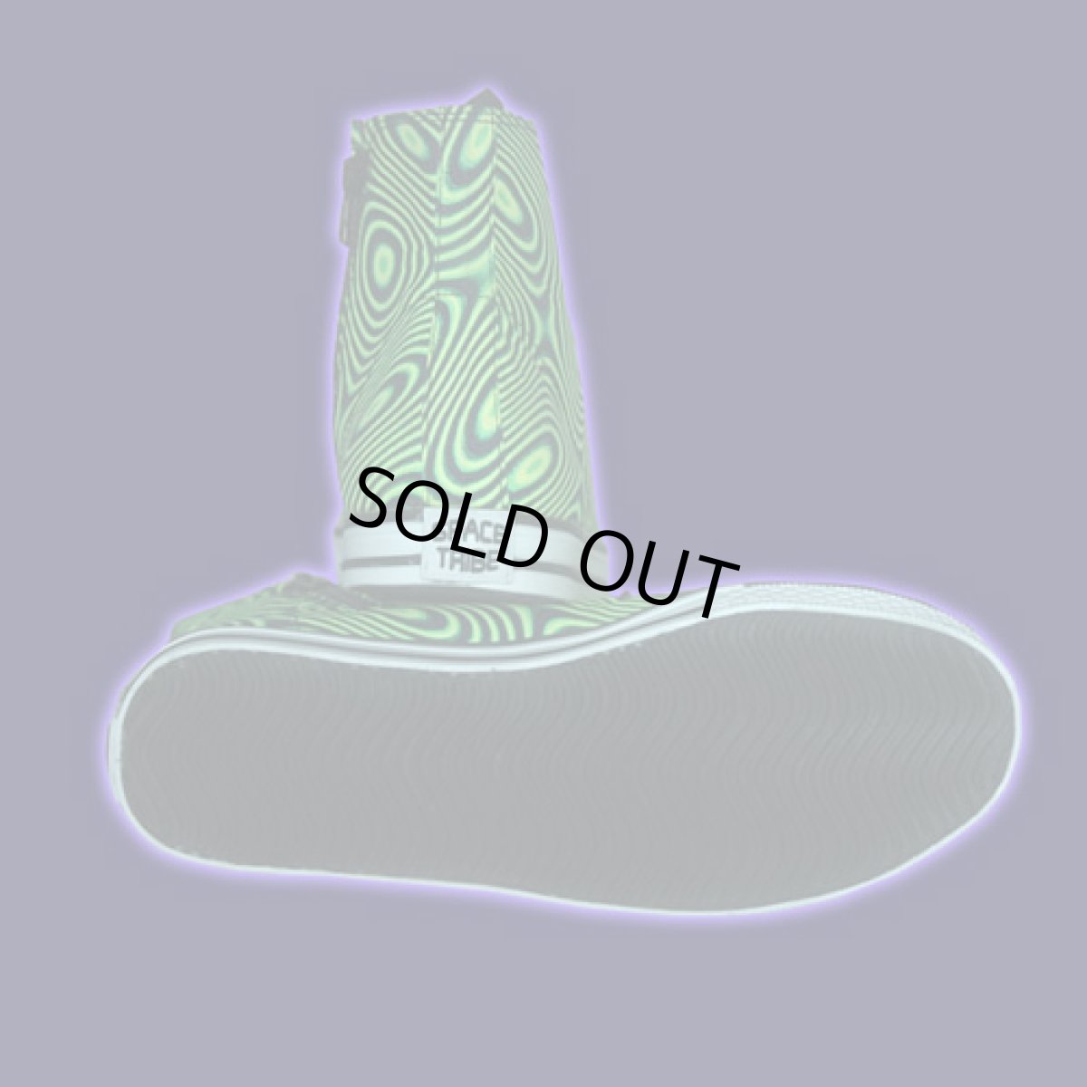 画像4: SPACE TRIBE シューズ「Allstars / Liquid Lime」(ファスナー付き) (4)