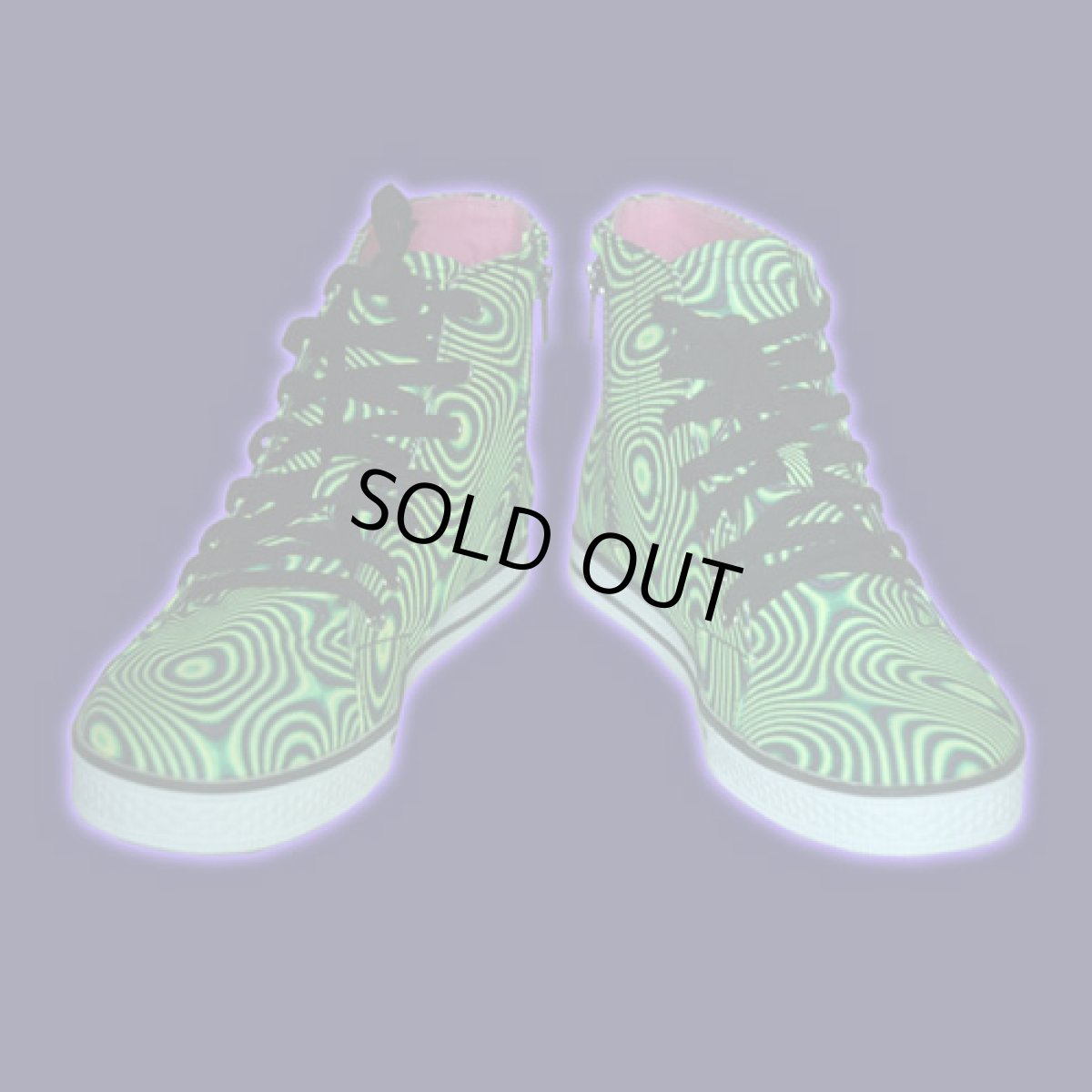 画像3: SPACE TRIBE シューズ「Allstars / Liquid Lime」(ファスナー付き) (3)