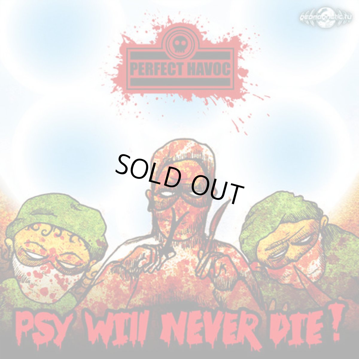 画像1: CD「PERFECT HAVOC / Psy Will Never Die」【ダークフルオン・フルオンPSYトランス】 (1)