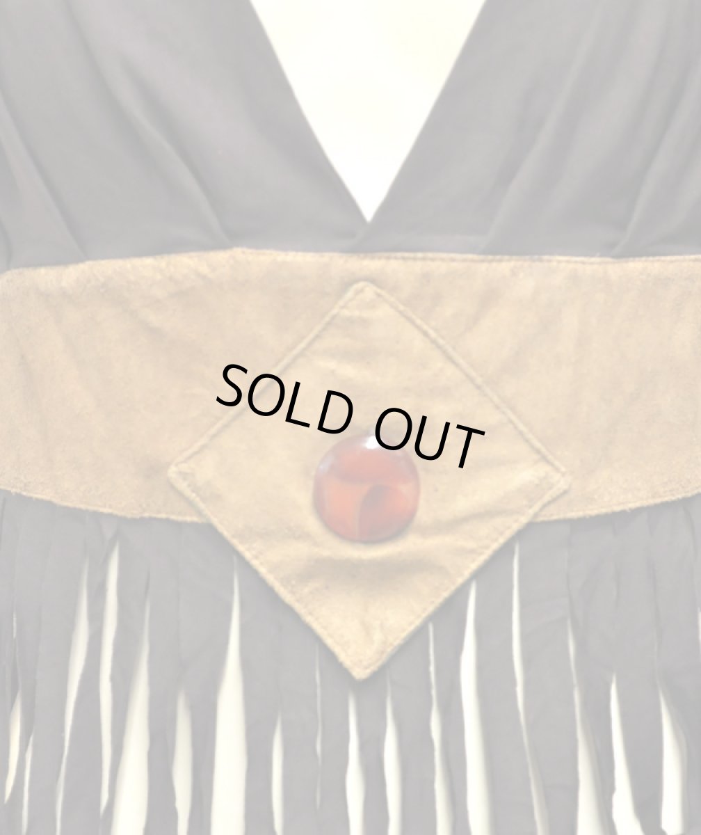 画像5: LILOO WEAR レディース・ノースリーブ「Cherokee Top / ブラウン」 (5)