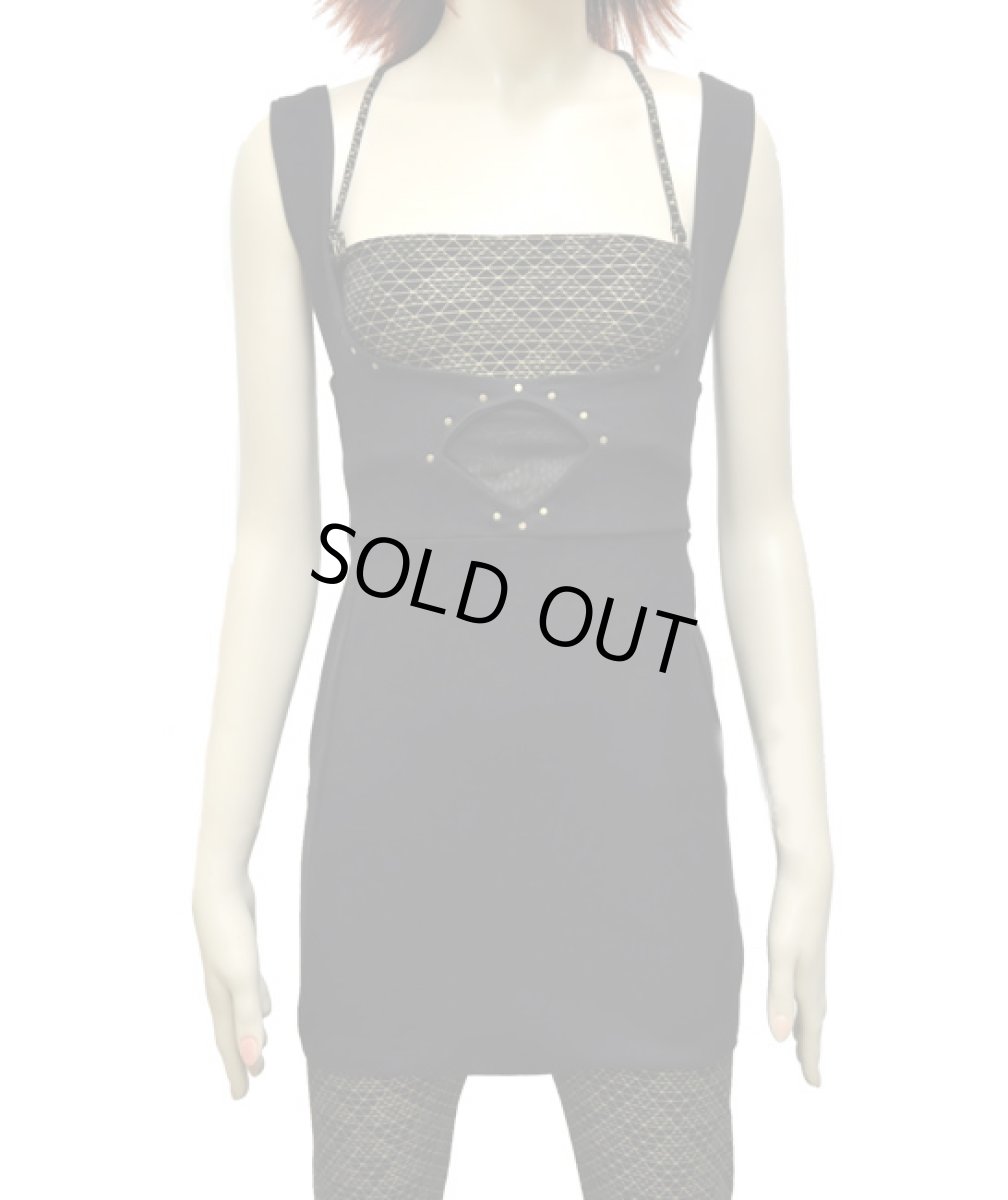 画像3: KAYO - Anime Clothing ワンピース「Pyramid High Waisted Skirt / ブラック」 (3)