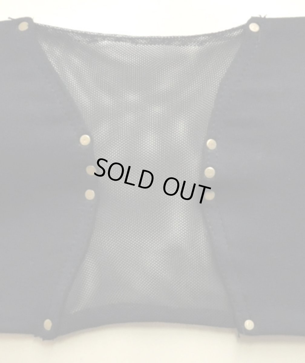 画像4: KAYO - Anime Clothing ブラトップ「Mesh Bra / ブラック」 (4)