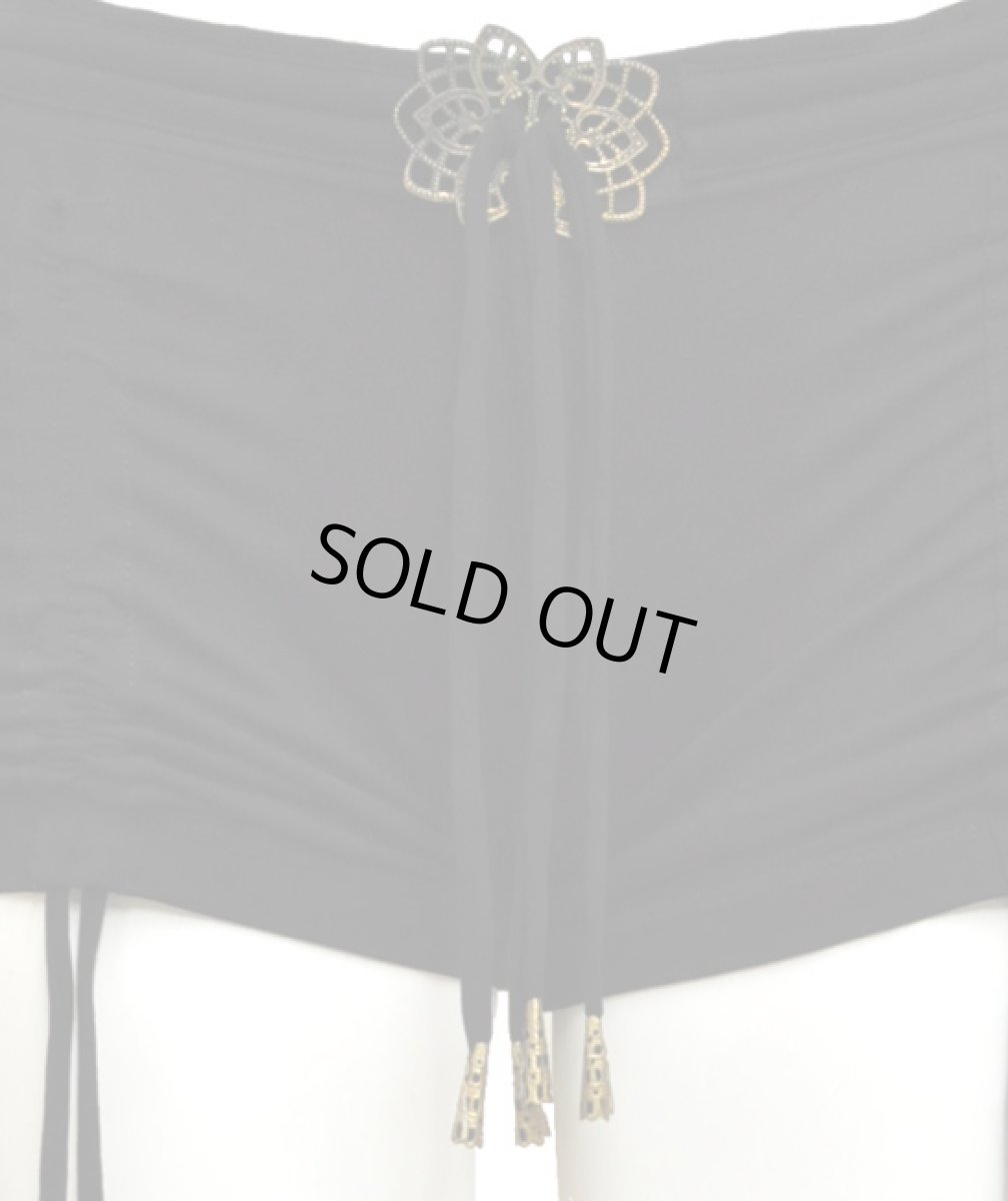 画像5: KAYO - Anime Clothing  ショートパンツ「Diamond String Shorts / ブラック」 (5)