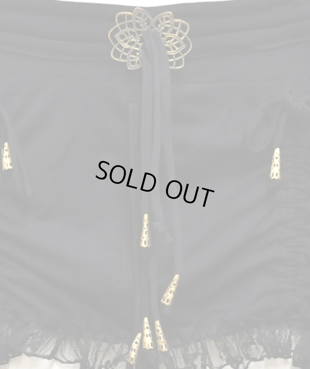 画像5: KAYO - Anime Clothing  スカート「Diamond String Skirt / ブラック」 (5)