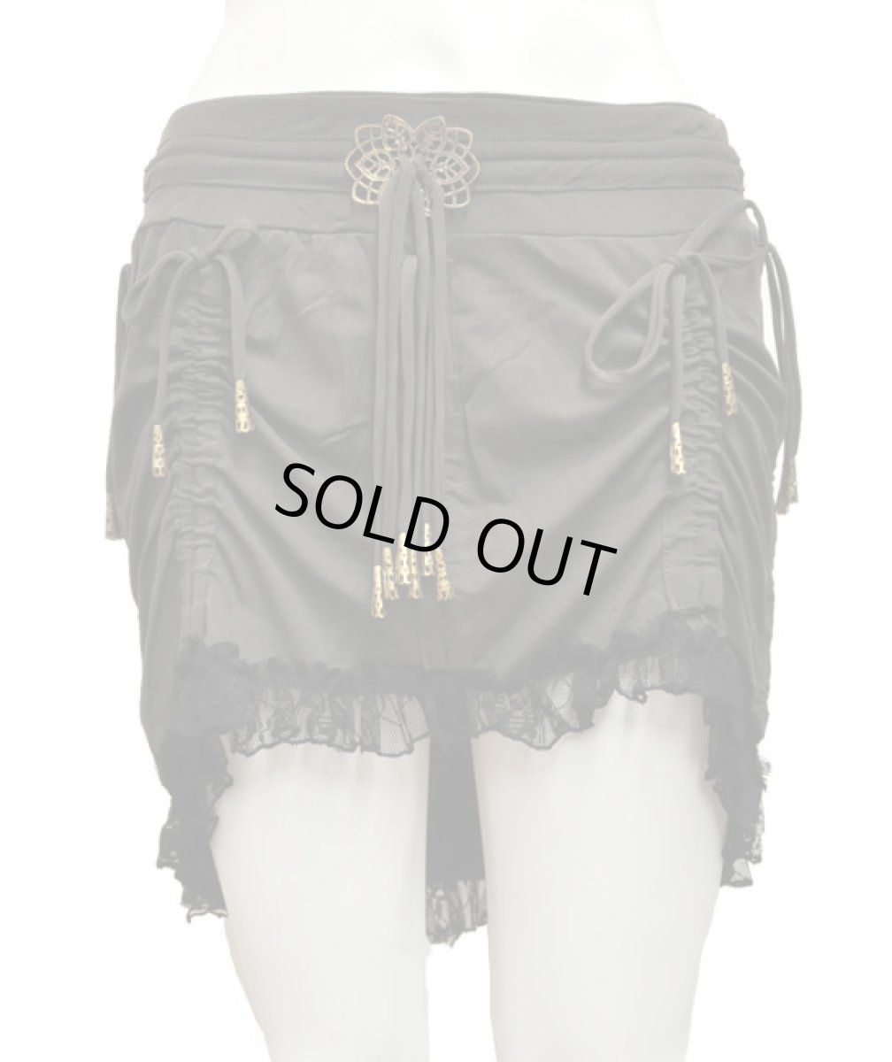 画像2: KAYO - Anime Clothing  スカート「Diamond String Skirt / オリーブ」 (2)