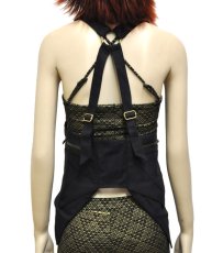 画像3: KAYO - Anime Clothing ホルスターバッグ「Pyramid Halster / ブラック」 (3)