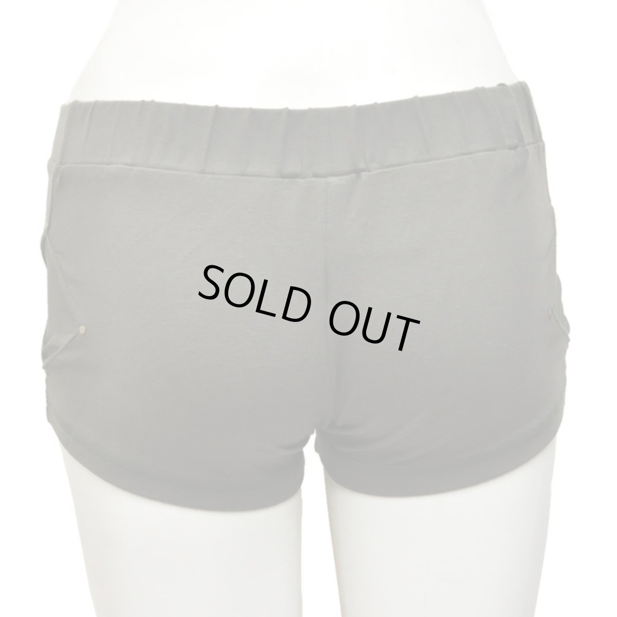 画像4: KAYO - Anime Clothing  ショートパンツ「Pyramid Side Mesh Shorts / オリーブ」 (4)