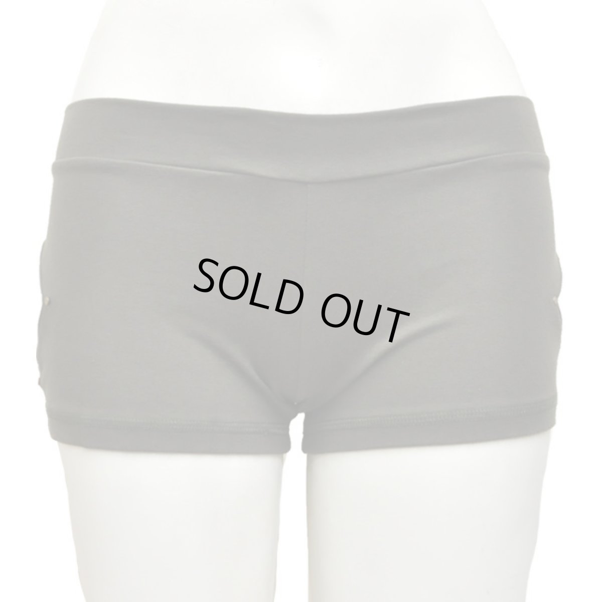 画像2: KAYO - Anime Clothing  ショートパンツ「Pyramid Side Mesh Shorts / オリーブ」 (2)