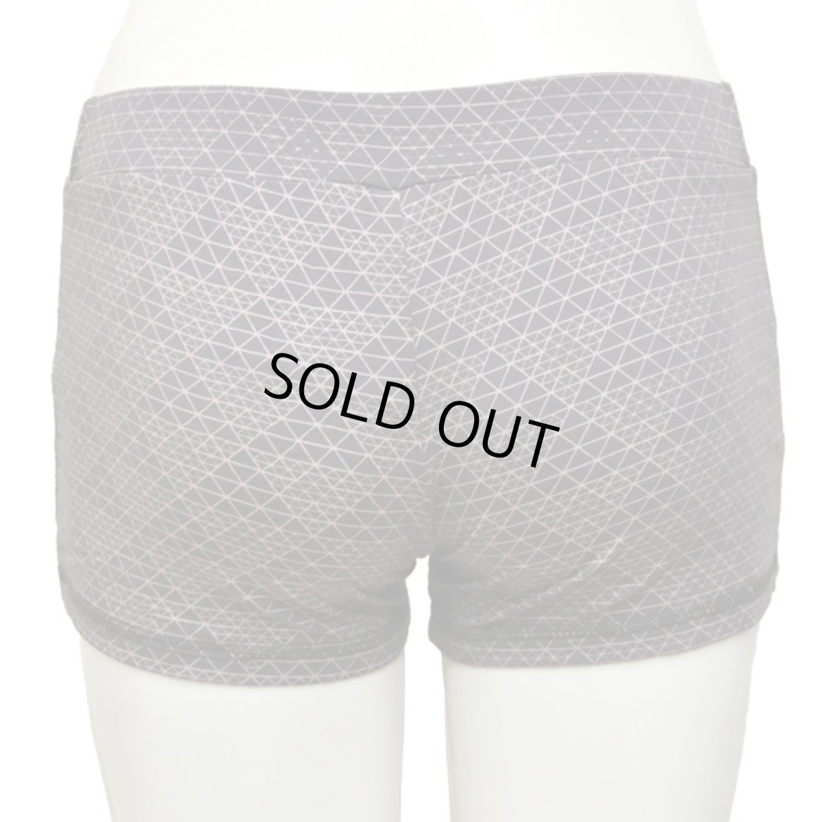 画像4: KAYO - Anime Clothing  ショートパンツ「DMT Pyramid Pront Shorts / グレー×ピンク」 (4)