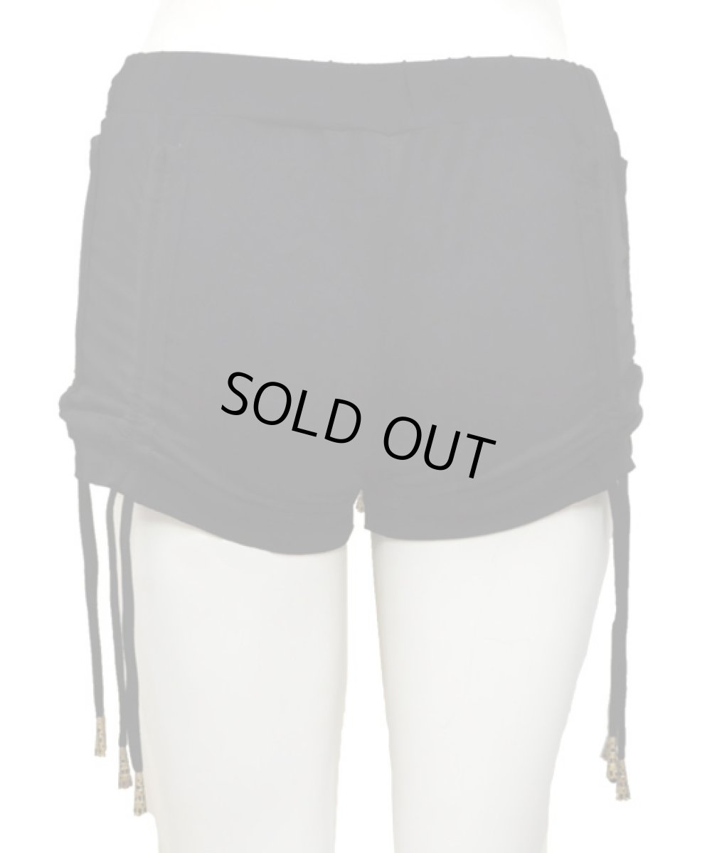 画像4: KAYO - Anime Clothing  ショートパンツ「Diamond String Shorts / ブラック」 (4)