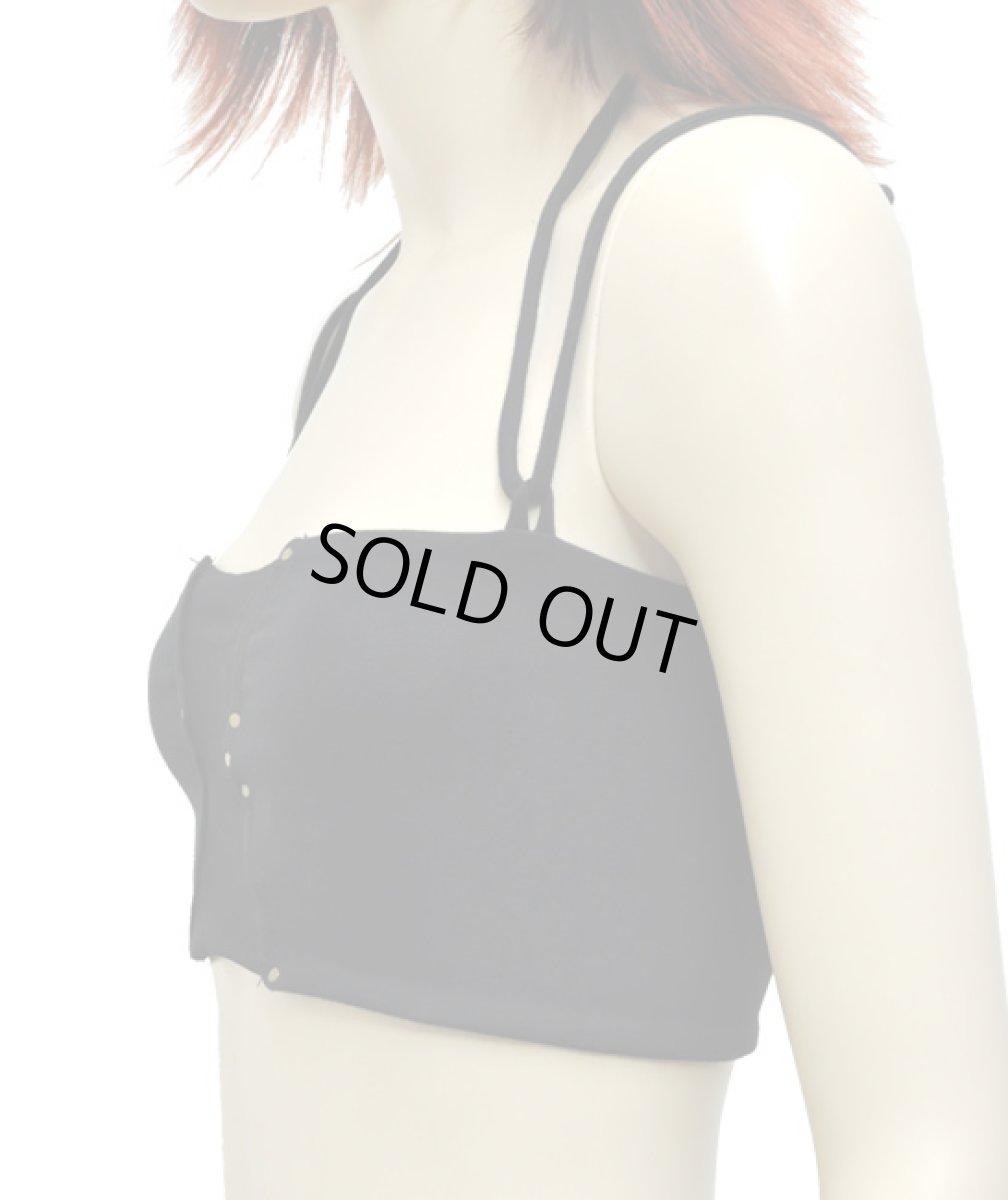 画像2: KAYO - Anime Clothing ブラトップ「Mesh Bra / ブラック」 (2)