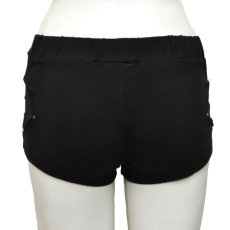 画像4: KAYO - Anime Clothing  ショートパンツ「Pyramid Side Mesh Shorts / ブラック」 (4)