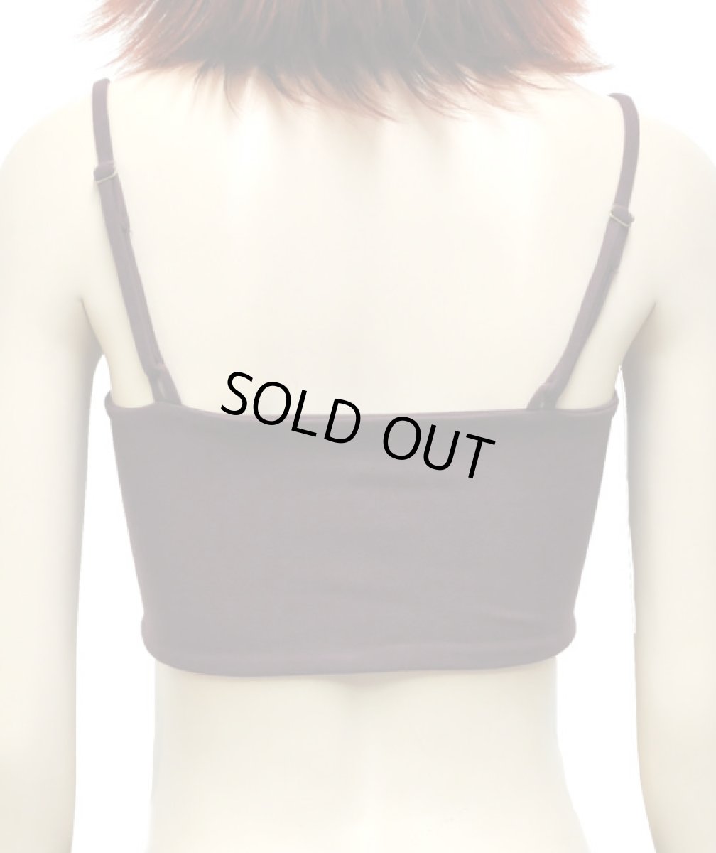 画像3: KAYO - Anime Clothing ブラトップ「Mesh Bra / マルーン」 (3)