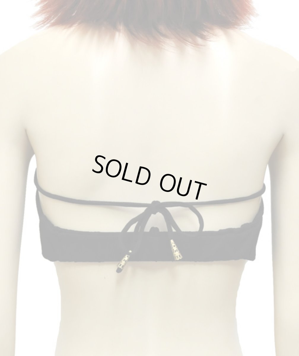 画像4: KAYO - Anime Clothing ブラトップ「Diamond Mini Chain Bra / ブラック」 (4)