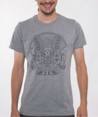画像1: PLAZMA メンズTシャツ「Aztec / メランジ」 (1)