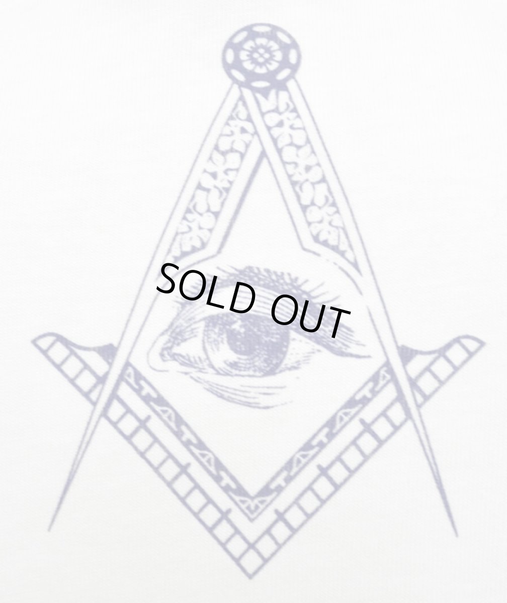 画像4: PLAZMA メンズTシャツ「Monocle / ホワイト」 (4)