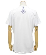 画像3: PLAZMA メンズTシャツ「Monocle / ホワイト」 (3)