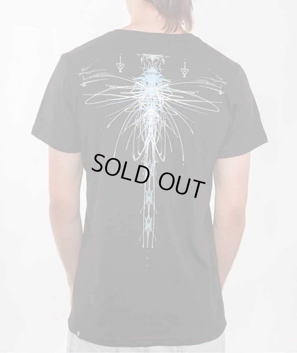 画像1: PLAZMA メンズTシャツ「Electrofly / ダークブラウン」 (1)
