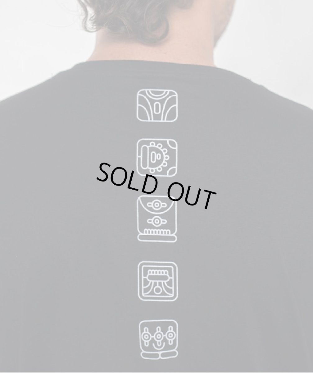 画像4: PLAZMA メンズTシャツ「Aztec / ブラック」 (4)