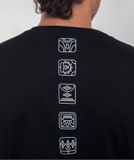 画像4: PLAZMA メンズTシャツ「Aztec / ブラック」 (4)