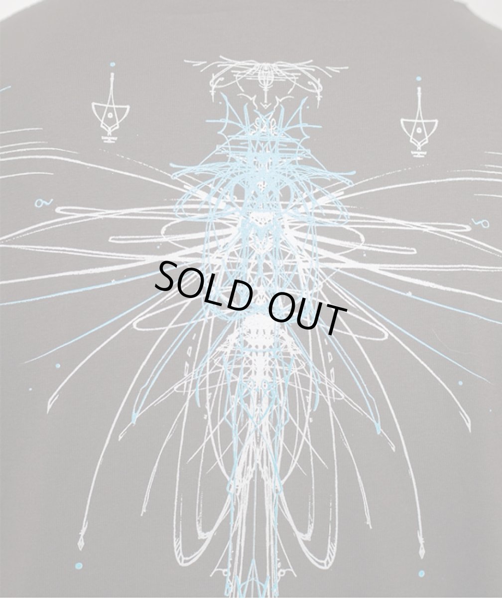 画像3: PLAZMA メンズTシャツ「Electrofly / ダークブラウン」 (3)