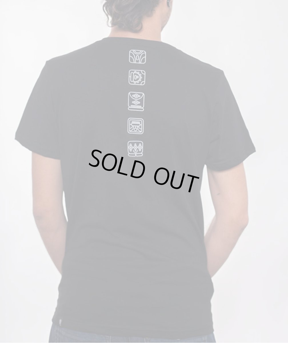 画像3: PLAZMA メンズTシャツ「Aztec / ブラック」 (3)