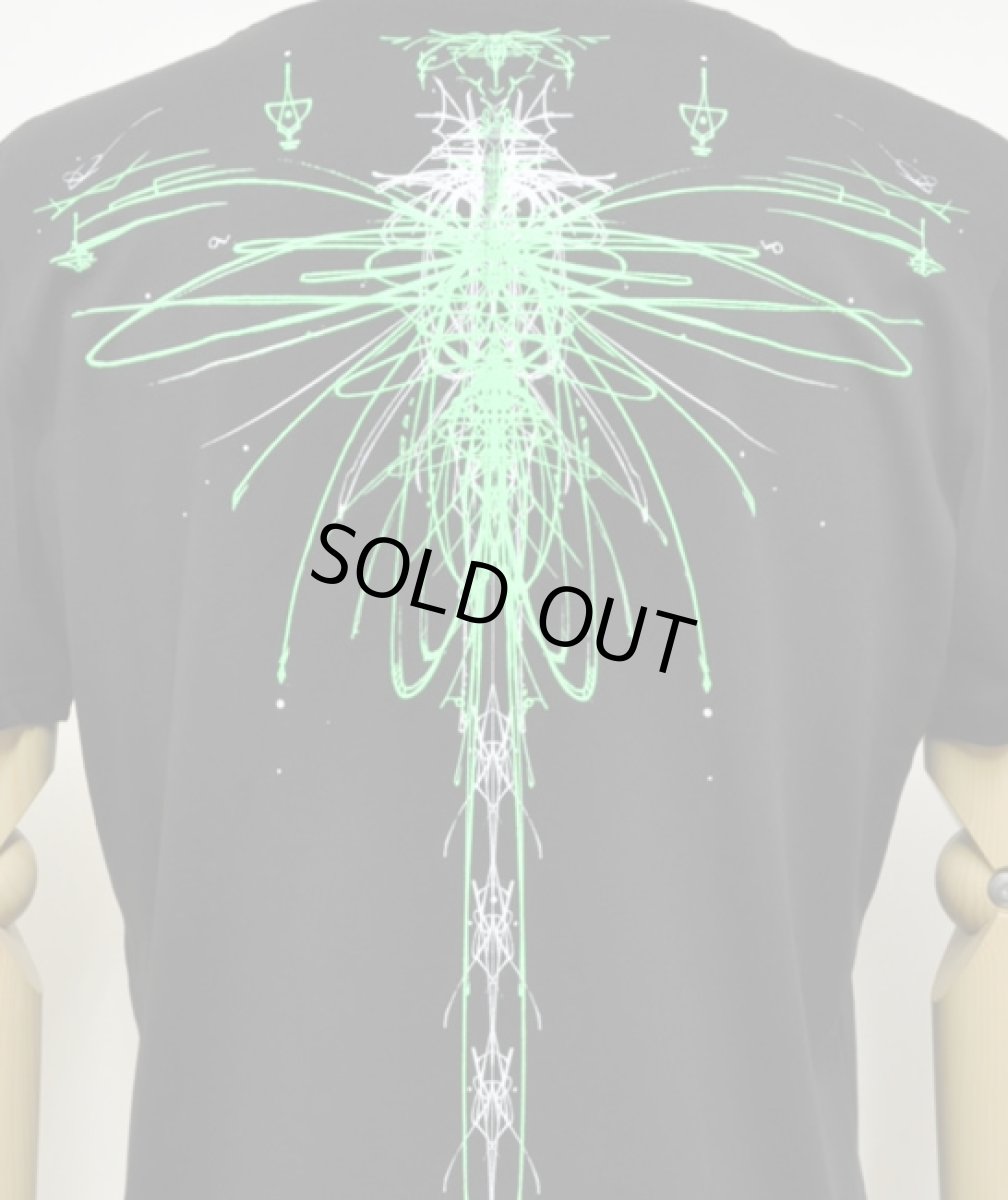 画像3: PLAZMA メンズTシャツ「Electrofly / ブラック」 (3)