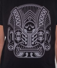 画像2: PLAZMA メンズTシャツ「Aztec / ブラック」 (2)