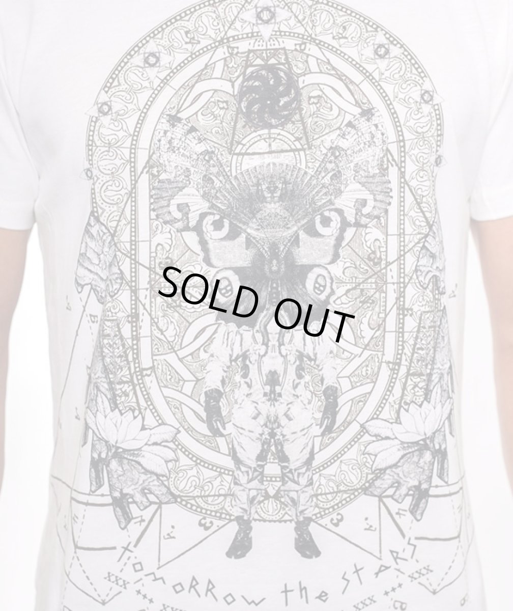 画像3: PLAZMA メンズTシャツ「Tomorrow the Stars / ダーティーホワイト」 (3)