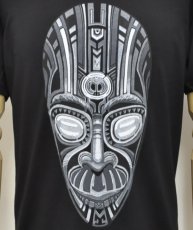 画像3: PLAZMA メンズTシャツ「Afrik / ブラック」 (3)