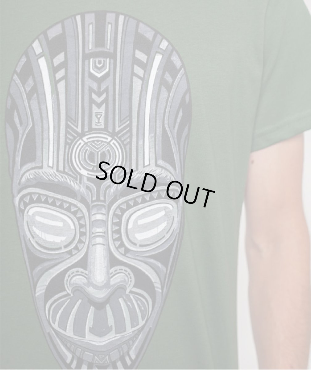 画像3: PLAZMA メンズTシャツ「Afrik / オリーブ」 (3)