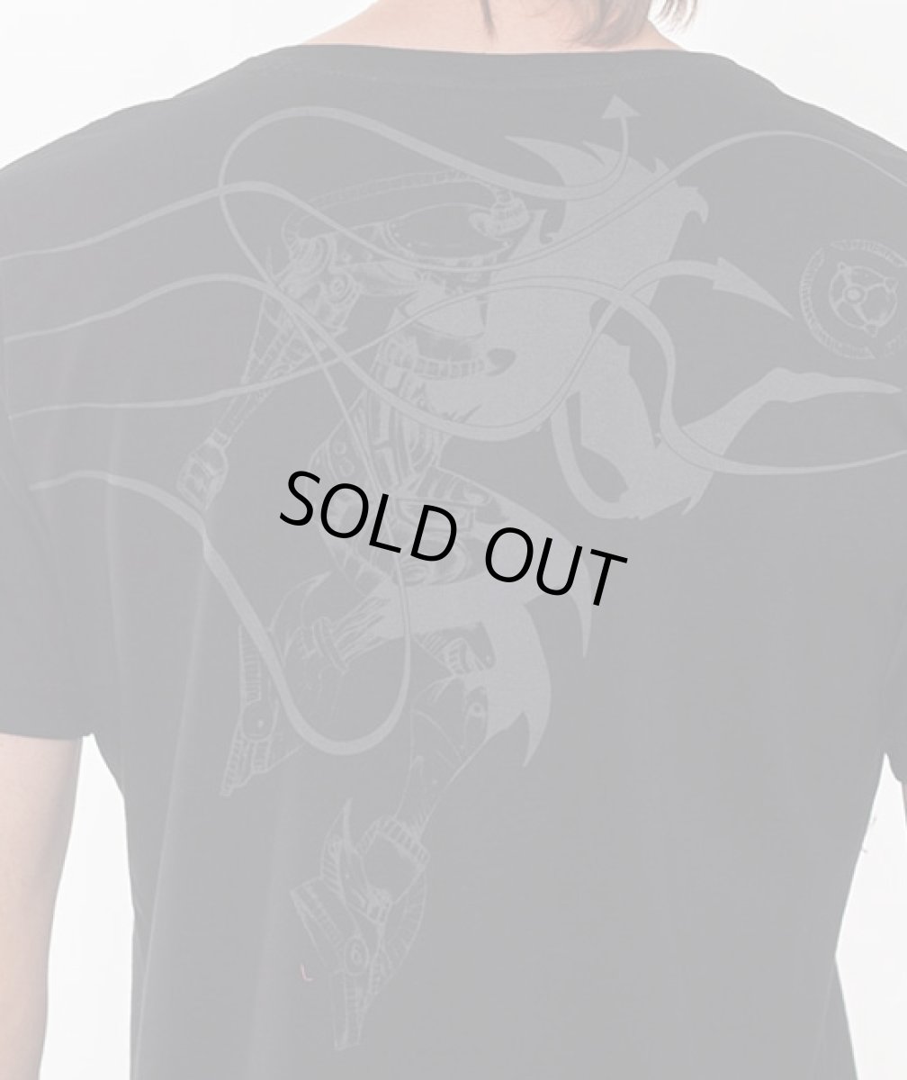 画像2: PLAZMA メンズTシャツ「Plazman / ブラック」 (2)