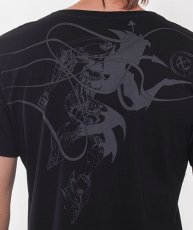 画像2: PLAZMA メンズTシャツ「Plazman / ブラック」 (2)