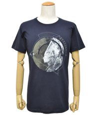 画像1: PLAZMA メンズTシャツ「Healing / ダークブルー」 (1)