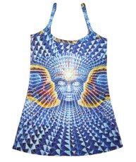画像1: ALEX GREY レディース・ミニワンピース「Diamond Being」 (1)