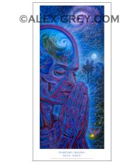 画像1: ALEX GREY アレックスグレイ ポスター「Planetary Prayers」 (1)