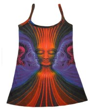 画像1: ALEX GREY レディース・ミニワンピース「Inter Being」 (1)